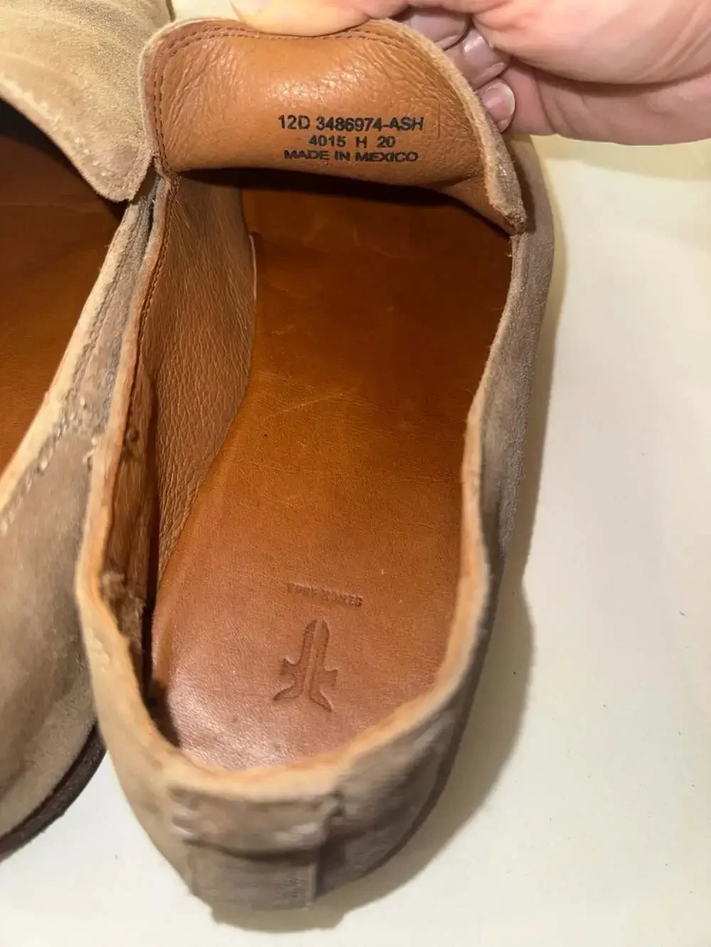 Frye Men's Suede Slip-On Loafers Size 12D